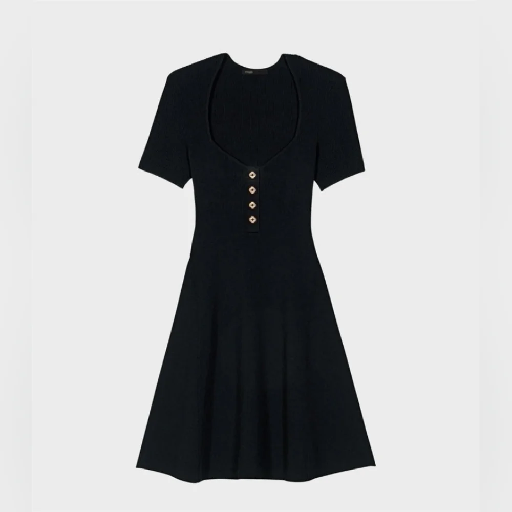 MajeMaje - Rib Knit Short Dress